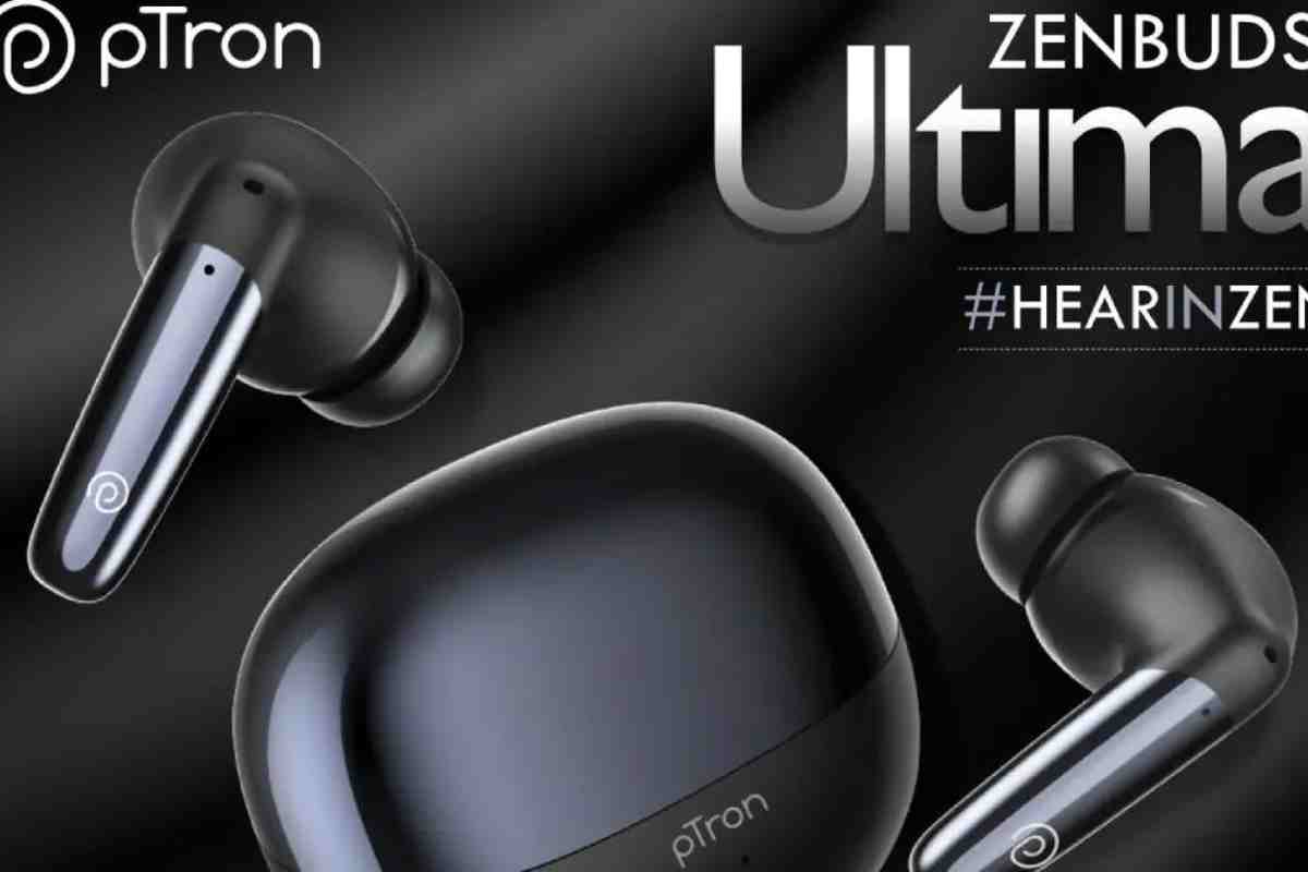 Ptron Zenbuds Ultima Wireless Earphones: 50 घंटे तक के Playtime और Touch Controls के साथ लॉन्च हुई ये धांसू स्मार्टवॉच