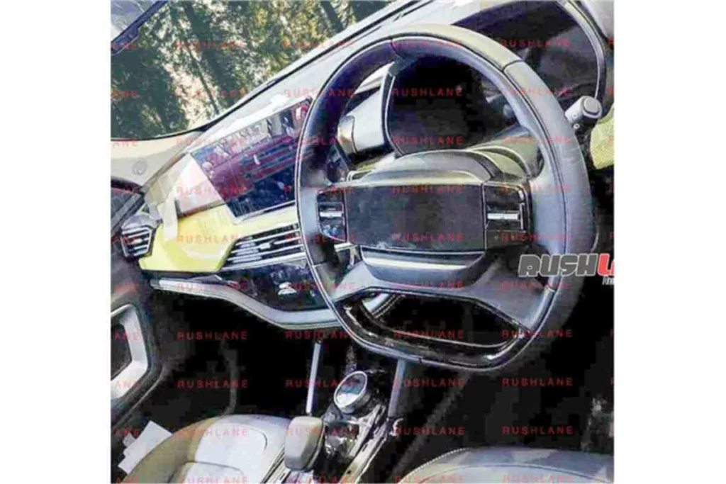 2023 Tata Safari Facelift Interior Leak