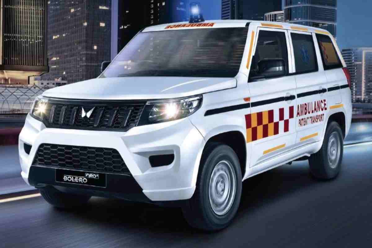 Mahindra ने बिल्कुल नई Bolero Neo Ambulance पेश की: कीमत, विशिष्टता, प्रदर्शन और ईंधन दक्षता का अन्वेषण करें